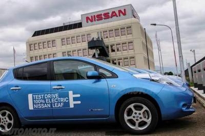 nissan leaf ricariche gratuite capena