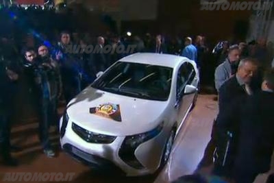 opel ampera car of the year 2012